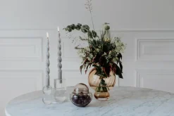 Specktrum The Glossy Candle Collection - Packed with 4 pieces per box - Thunder Grey Fully Curled