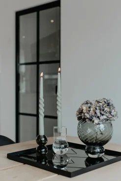 Specktrum The Glossy Candle Collection - Packed with 4 pieces per box - Essential Emerald Middle Curled