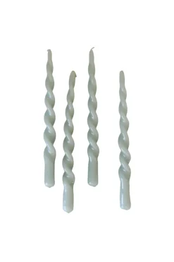 Specktrum The Glossy Candle Collection - Packed with 4 pieces per box - Essential Emerald Fully Curled