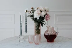 Specktrum The Glossy Candle Collection - Packed with 4 pieces per box - Steel Grey Middle Curled