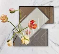 Specktrum The Herringbone Tray - Grey Medium