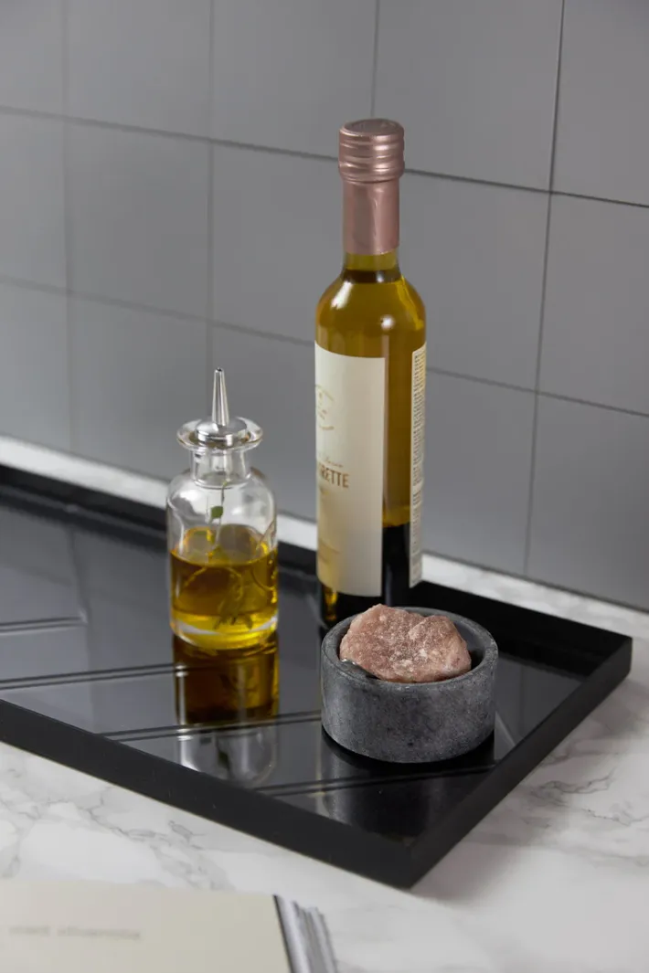 Specktrum The Herringbone Tray - Grey Medium