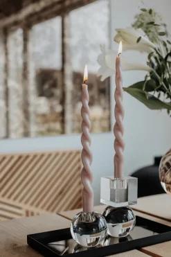 Specktrum The Pearl Candle Collection - Packed with 4 Pieces per box - Major Mahoni Fully Curled