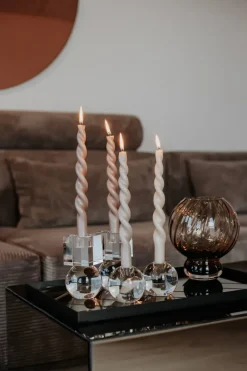 Specktrum The Pearl Candle Collection - Packed with 4 Pieces per box - Bloom Pearl Fully Curled