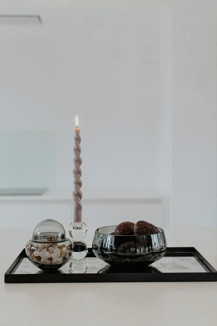 Specktrum The Pearl Candle Collection - Packed with 4 Pieces per box - French Pearl Fully Curled