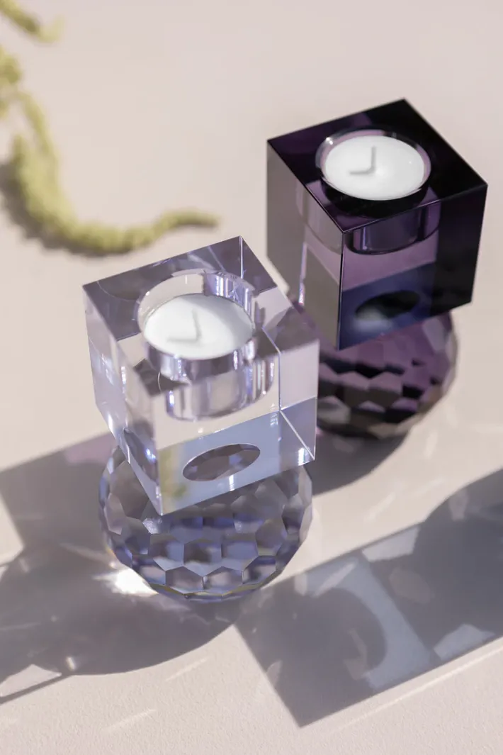 Specktrum The Shadow T-light - Light Blue Purple