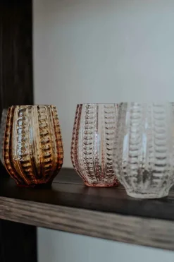 Specktrum Twisted Drinking Glass - Blossom