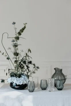 Specktrum Twisted Drinking Glass - Grey