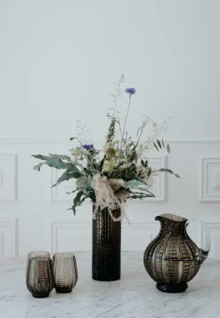 Specktrum Twisted Drinking Glass - Smoke